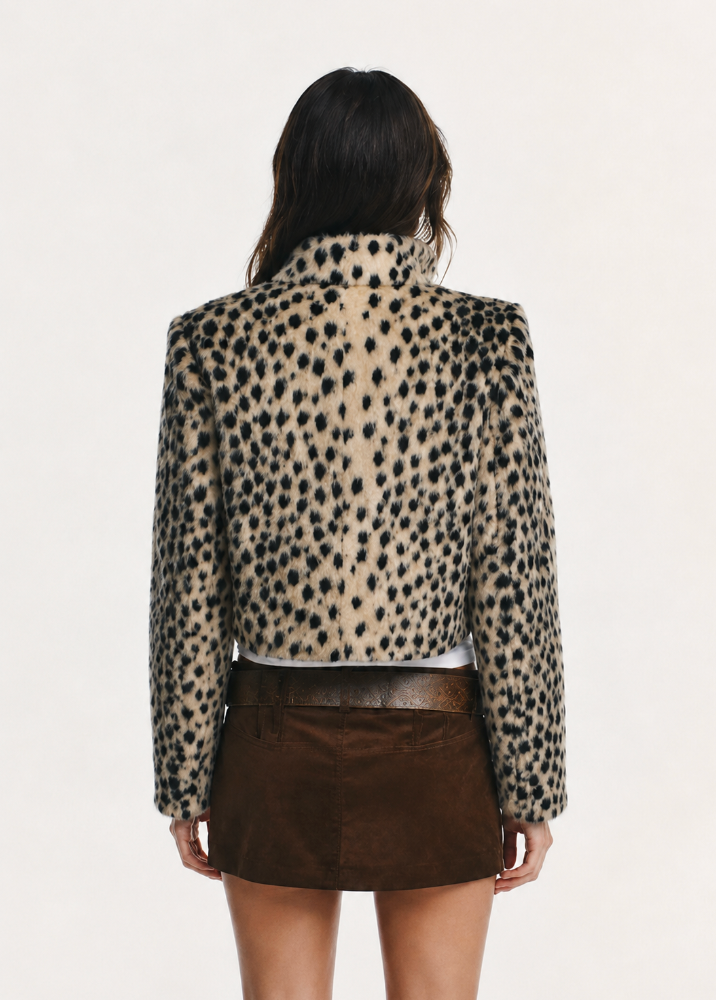 SASHA FAUX FUR JACKET