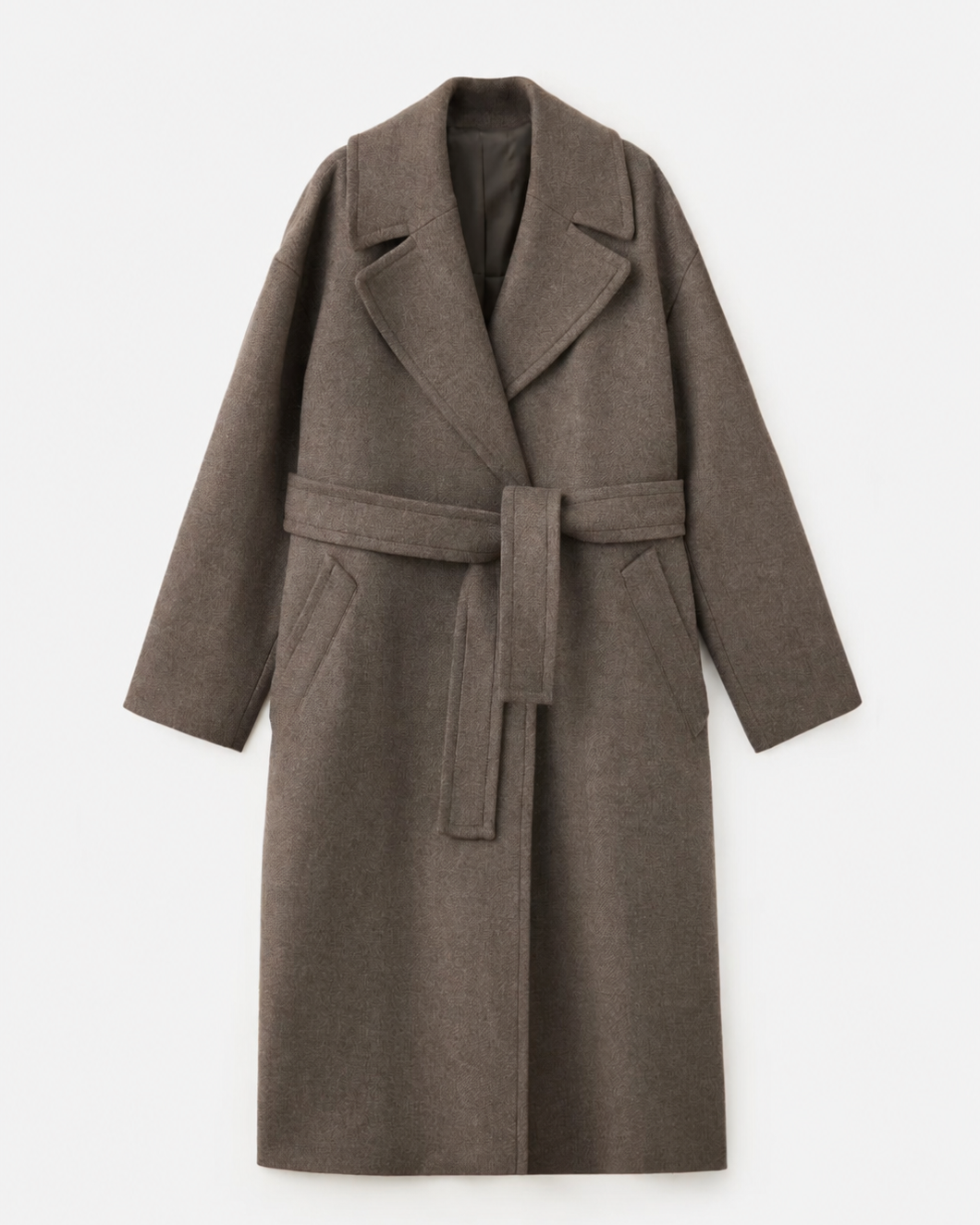 VIENNA BELTED LONG COAT