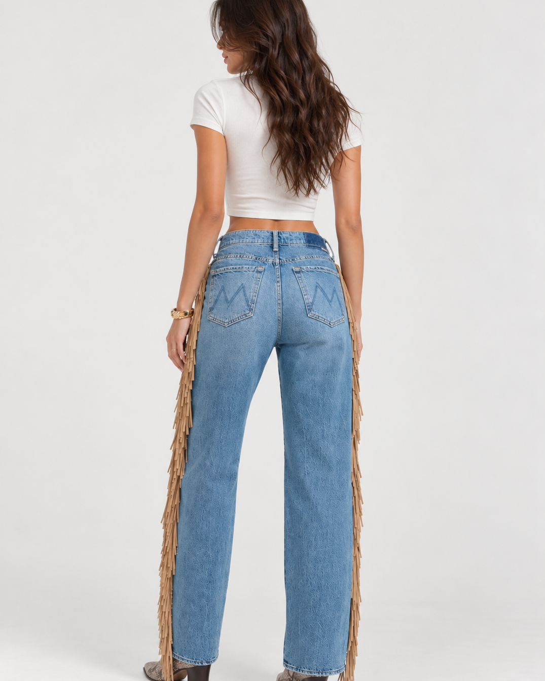 ROMY FRINGED JEANS