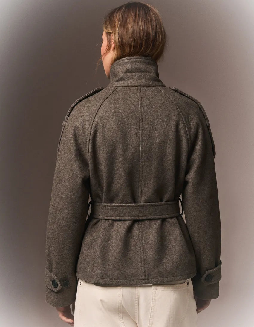 AVERY BELTED COAT