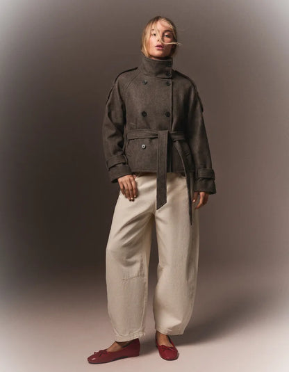 AVERY BELTED COAT