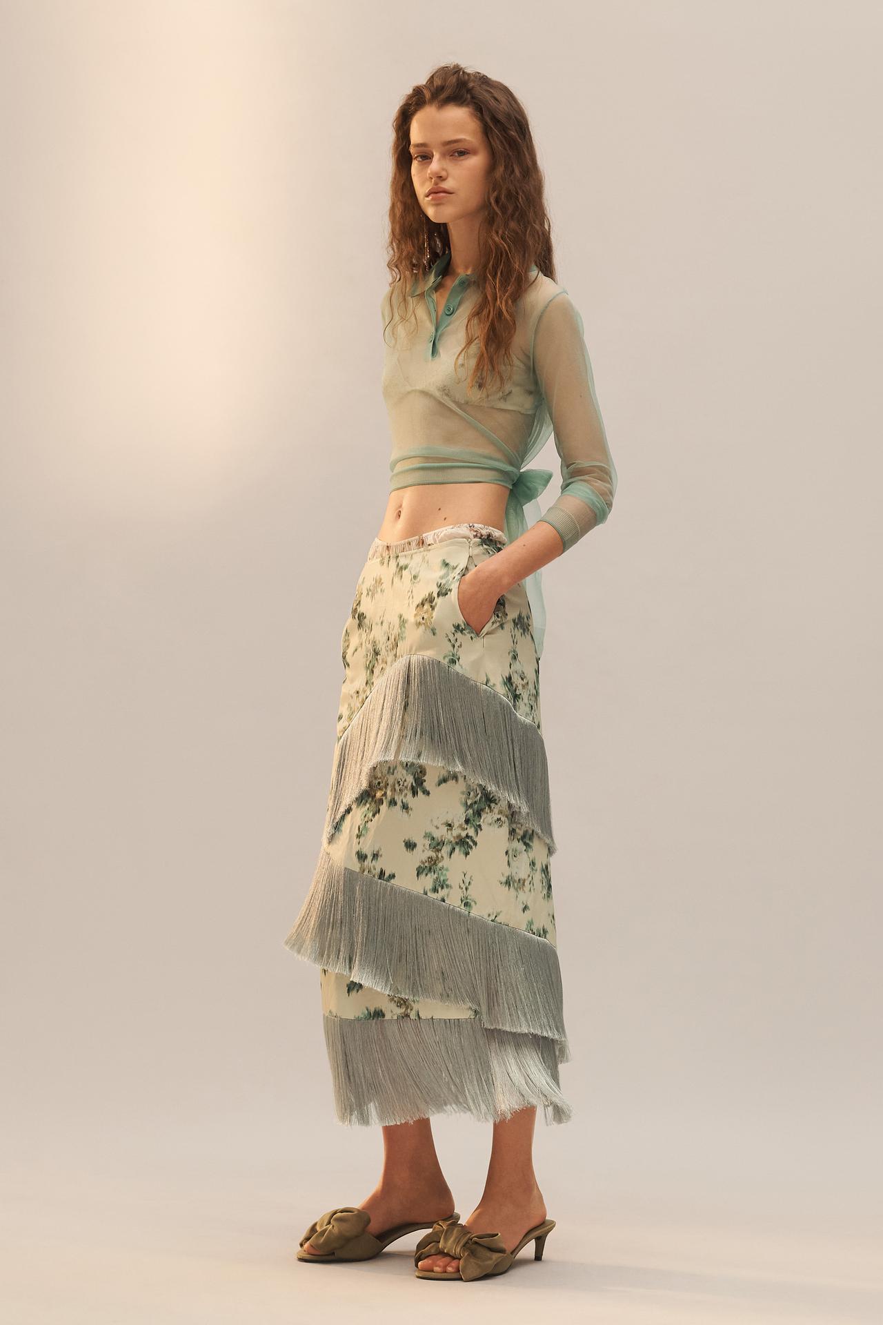 MARGOT FRINGE SKIRT