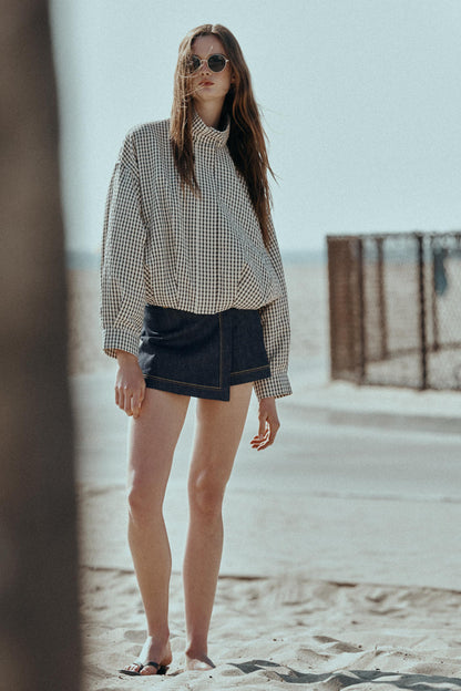 MARA CHECK JACKET