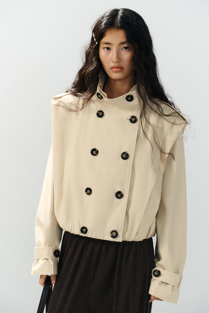 CELESTE CROPPED TRENCH