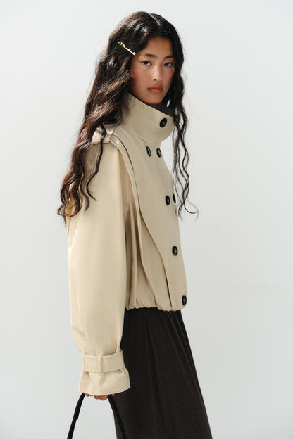 CELESTE CROPPED TRENCH