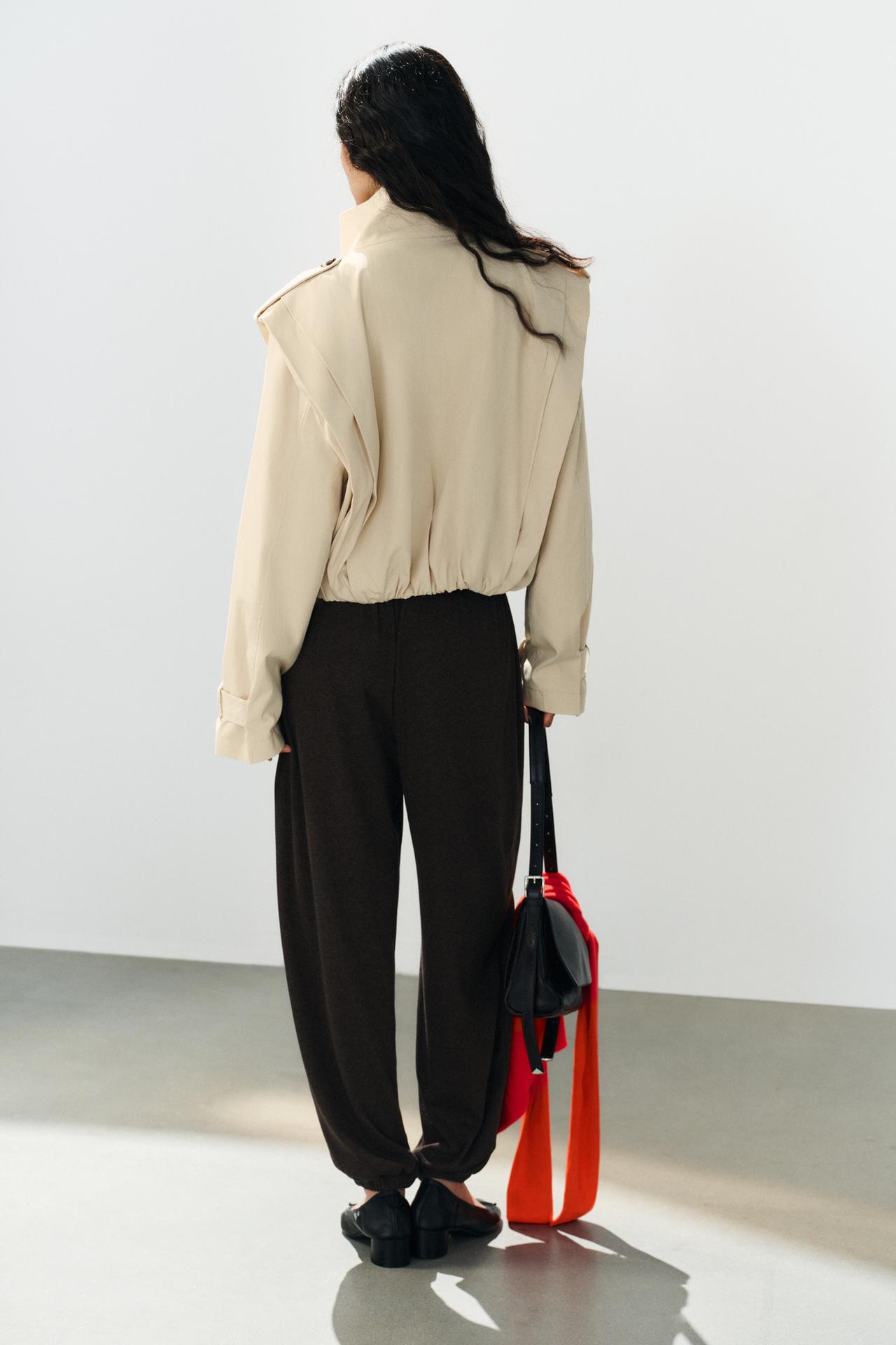 CELESTE CROPPED TRENCH
