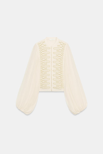 CELESTE EMBROIDERED TOP