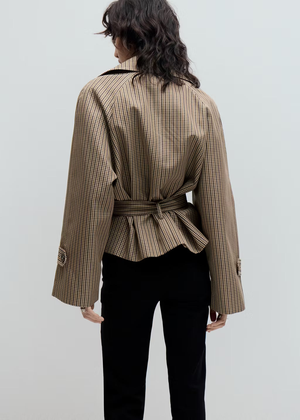 ANESIA BELTED COAT