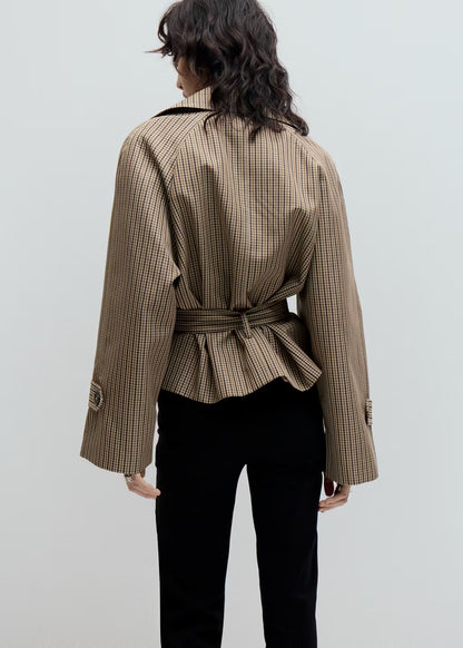 ANESIA BELTED COAT