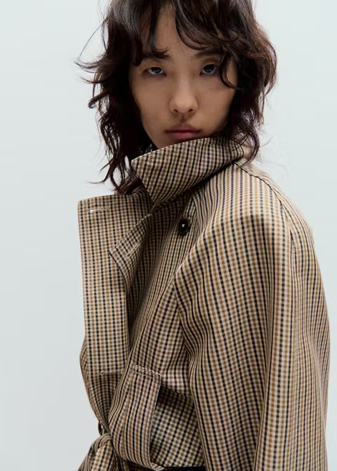 ANESIA BELTED COAT