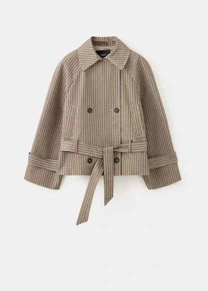 ANESIA BELTED COAT