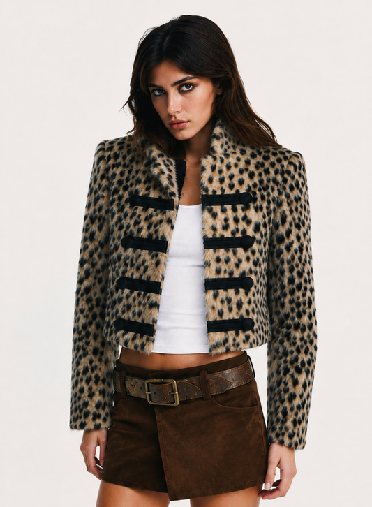 SASHA FAUX FUR JACKET