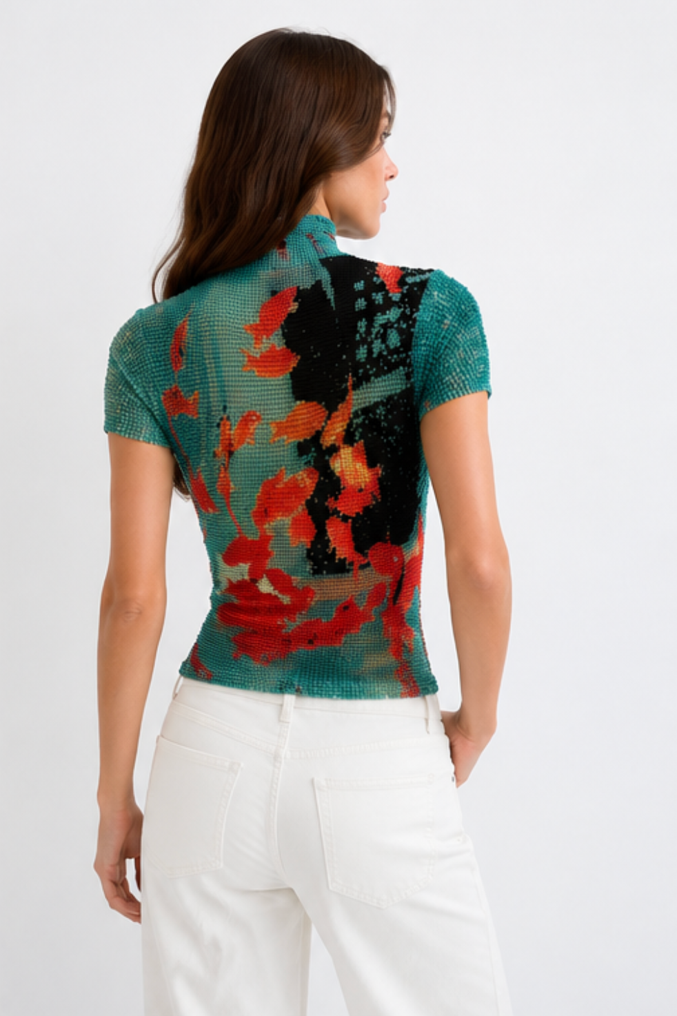 CORALIA MESH TOP