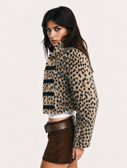 SASHA FAUX FUR JACKET