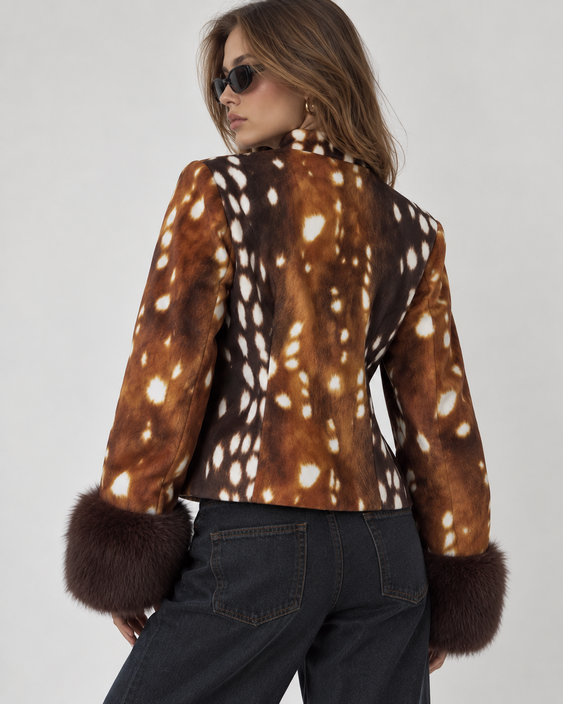 BAMBI FAUX FUR JACKET