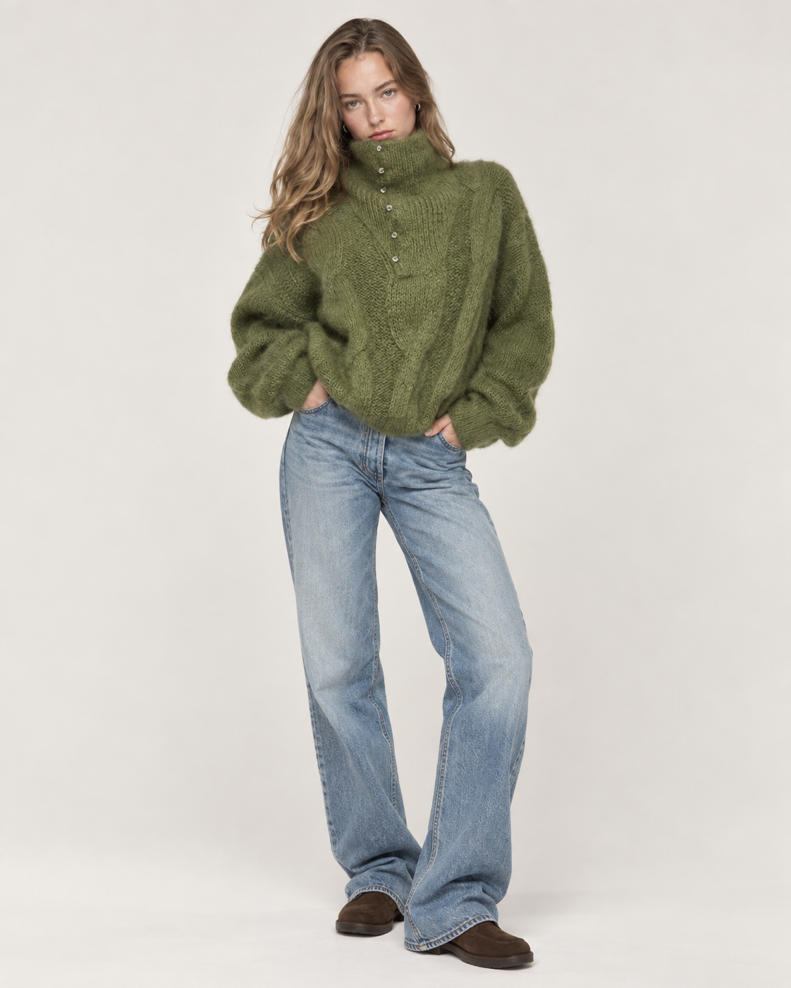 NORA BUTTON JUMPER