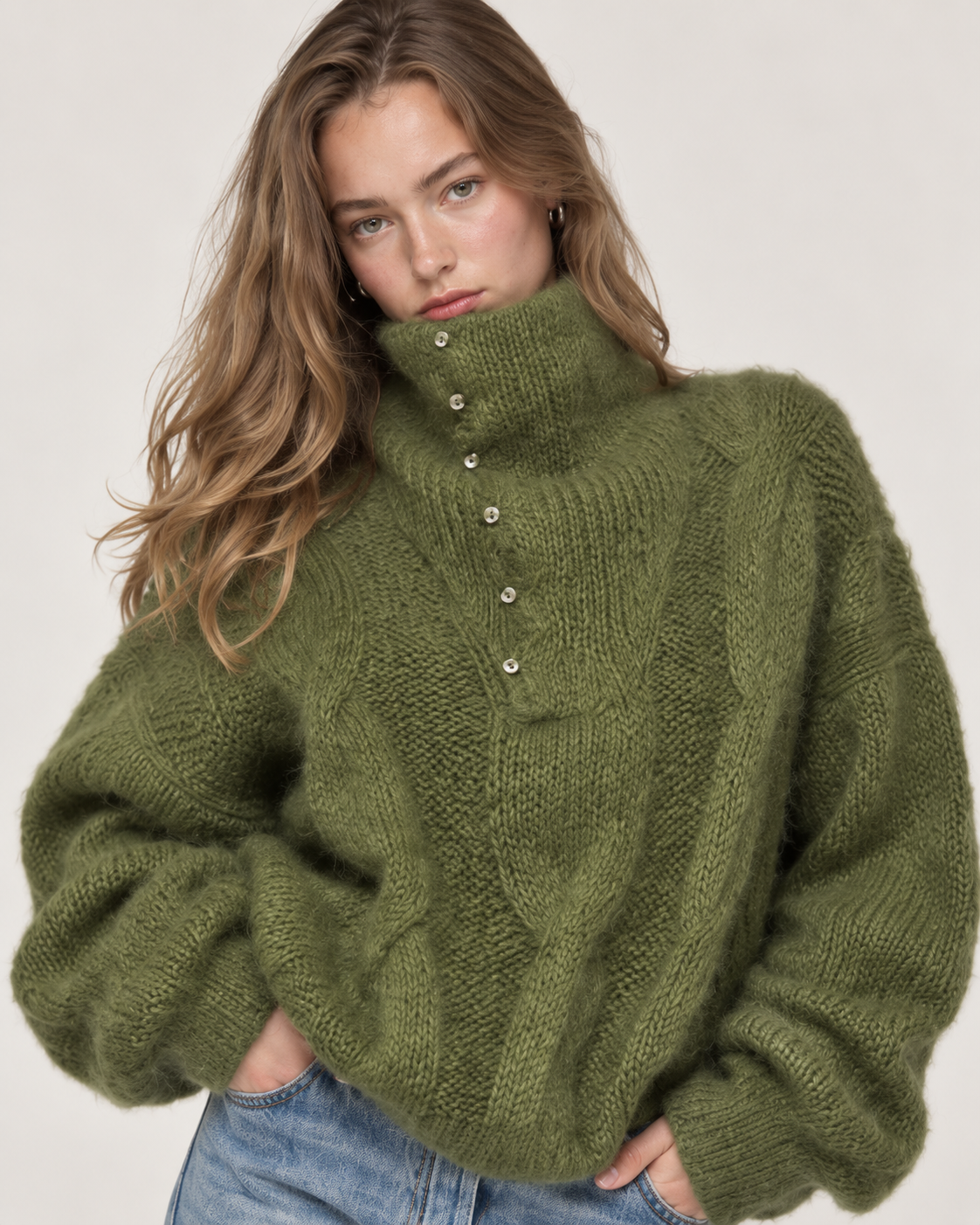 NORA BUTTON JUMPER