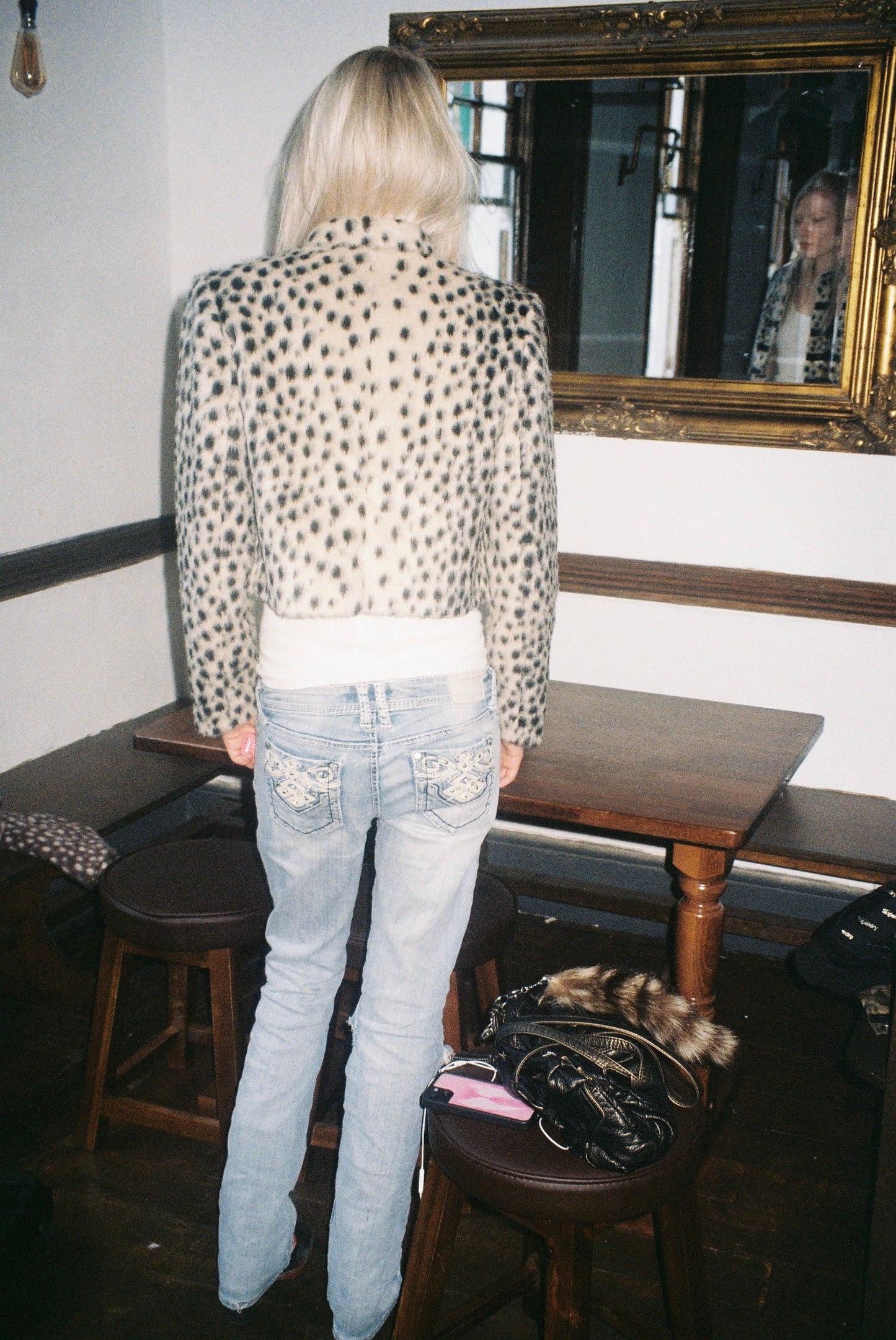 SASHA FAUX FUR JACKET