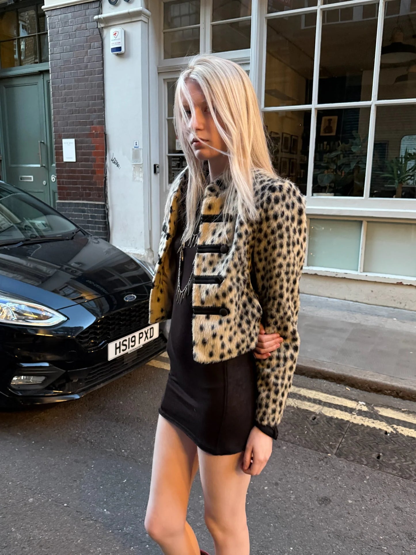 SASHA FAUX FUR JACKET