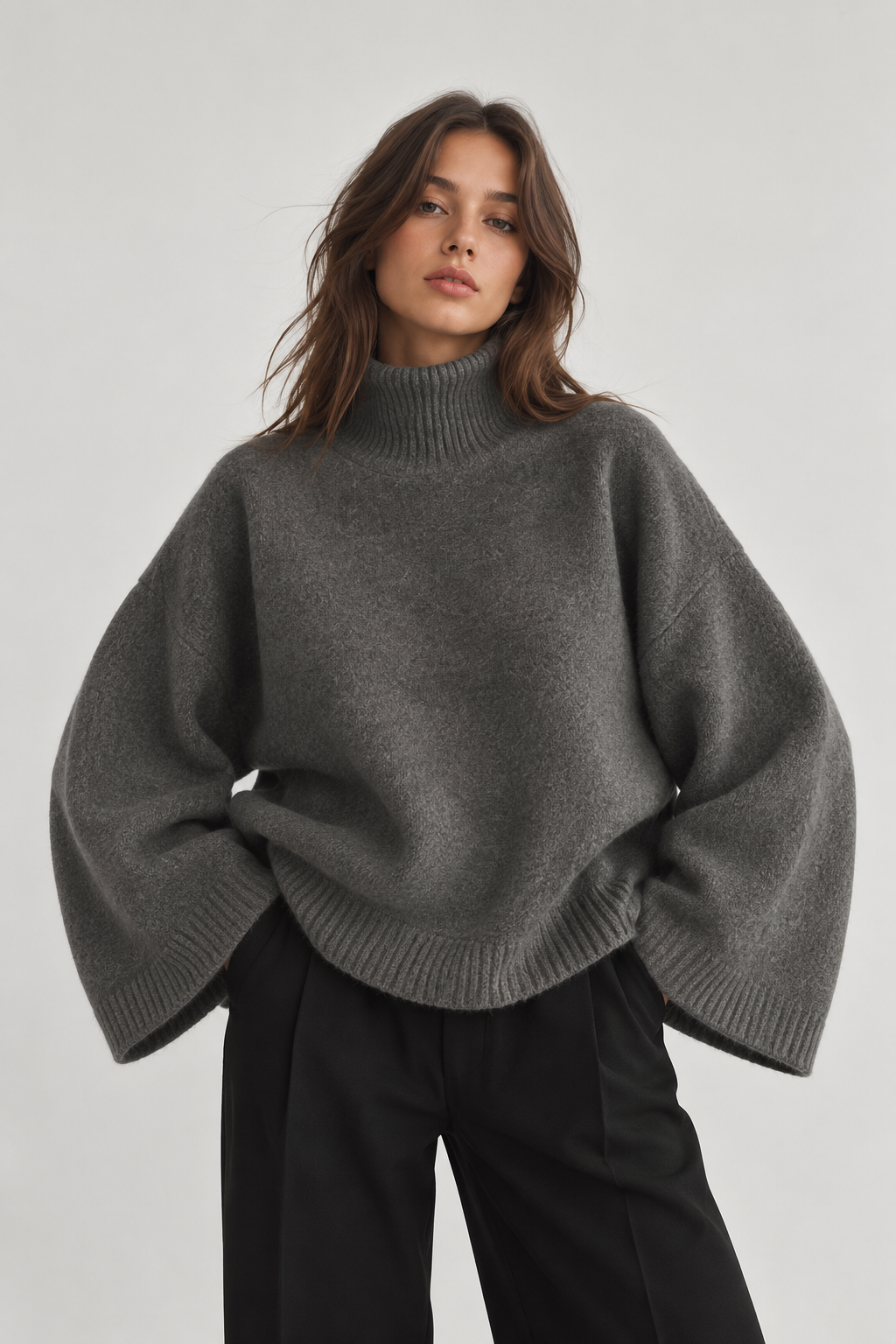 ALESSIA CAPE KNIT