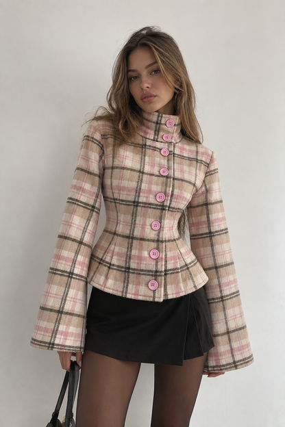 COLETTE BUTTONED COAT