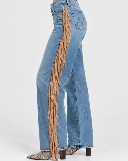 ROMY FRINGED JEANS