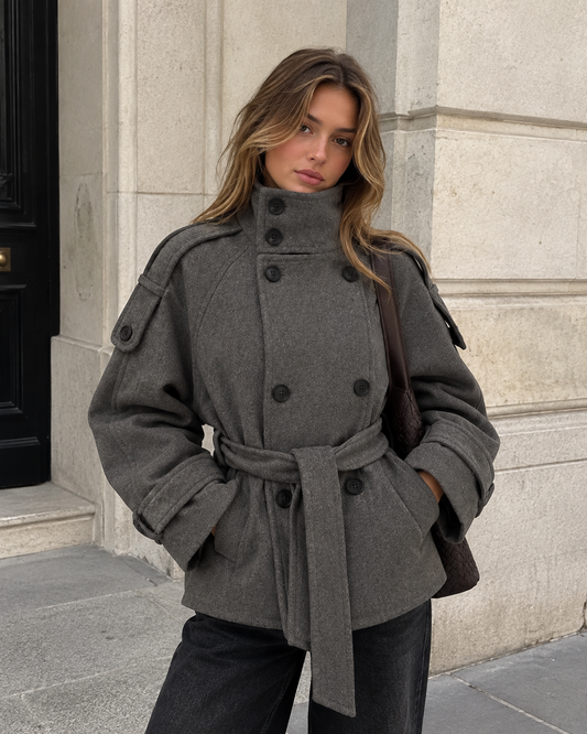 AVERY BELTED COAT