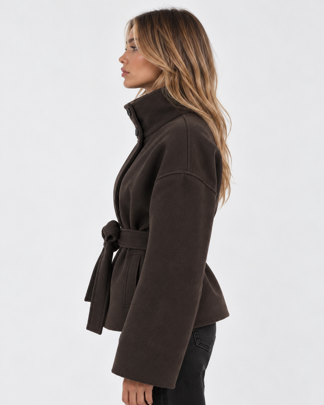 NOELLE BELTED COAT