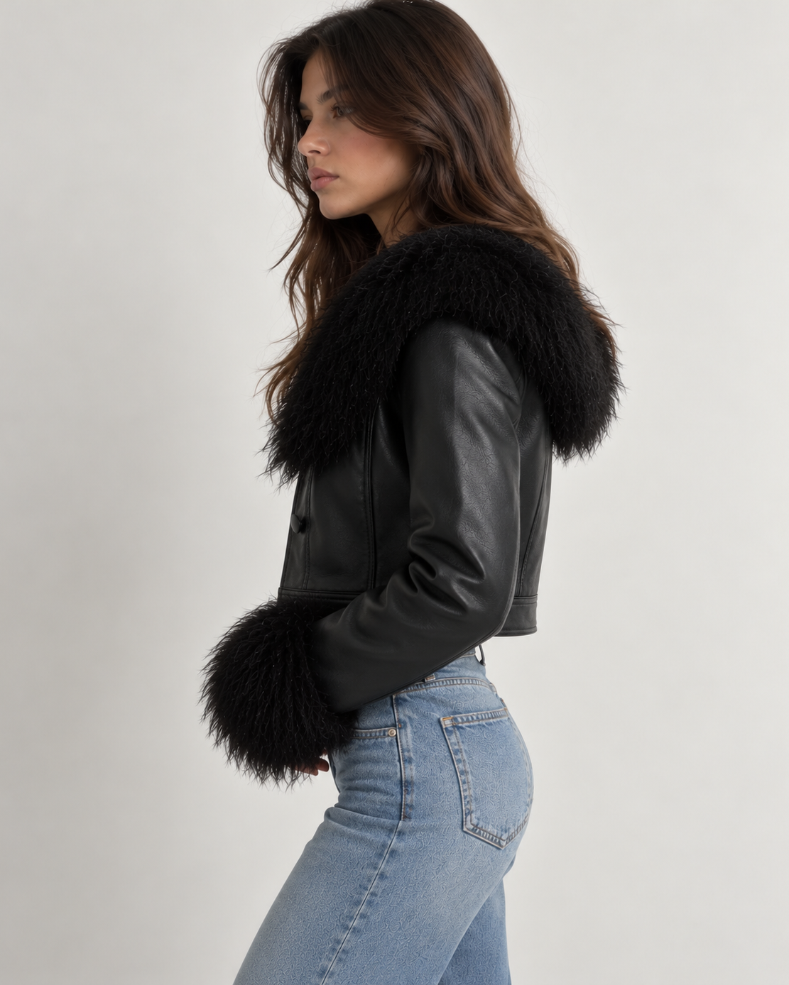 BIANCA FAUX FUR JACKET