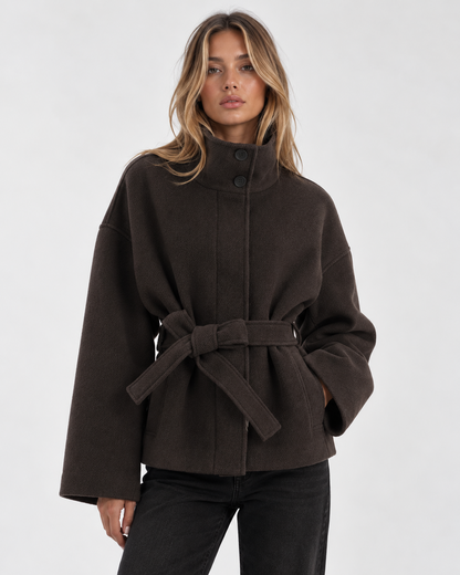 NOELLE BELTED COAT