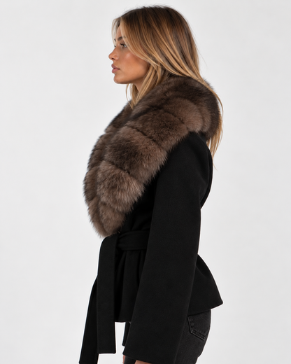 VERONA FAUX FUR COAT