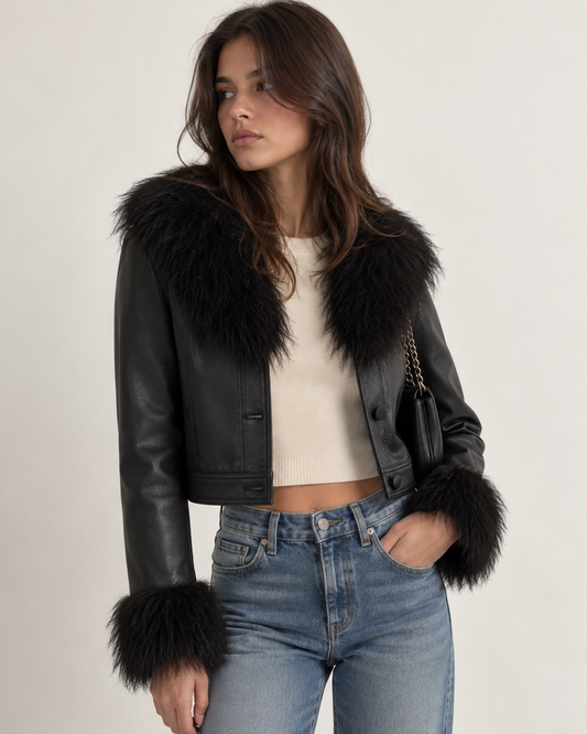 BIANCA FAUX FUR JACKET