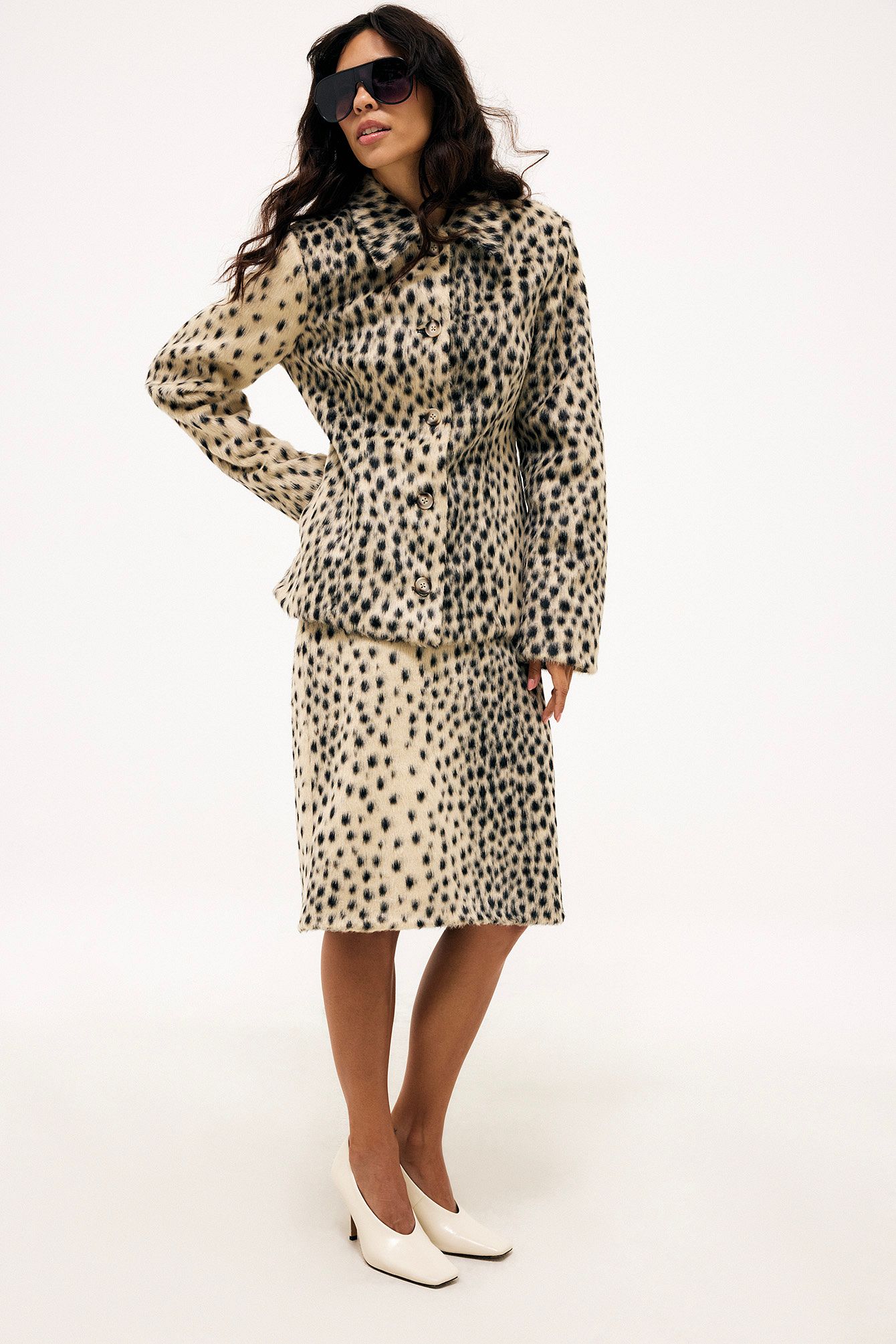 MIRA FAUX FUR JACKET