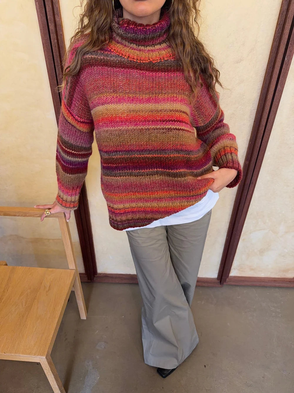 SASHA ROLL-NECK SWEATER