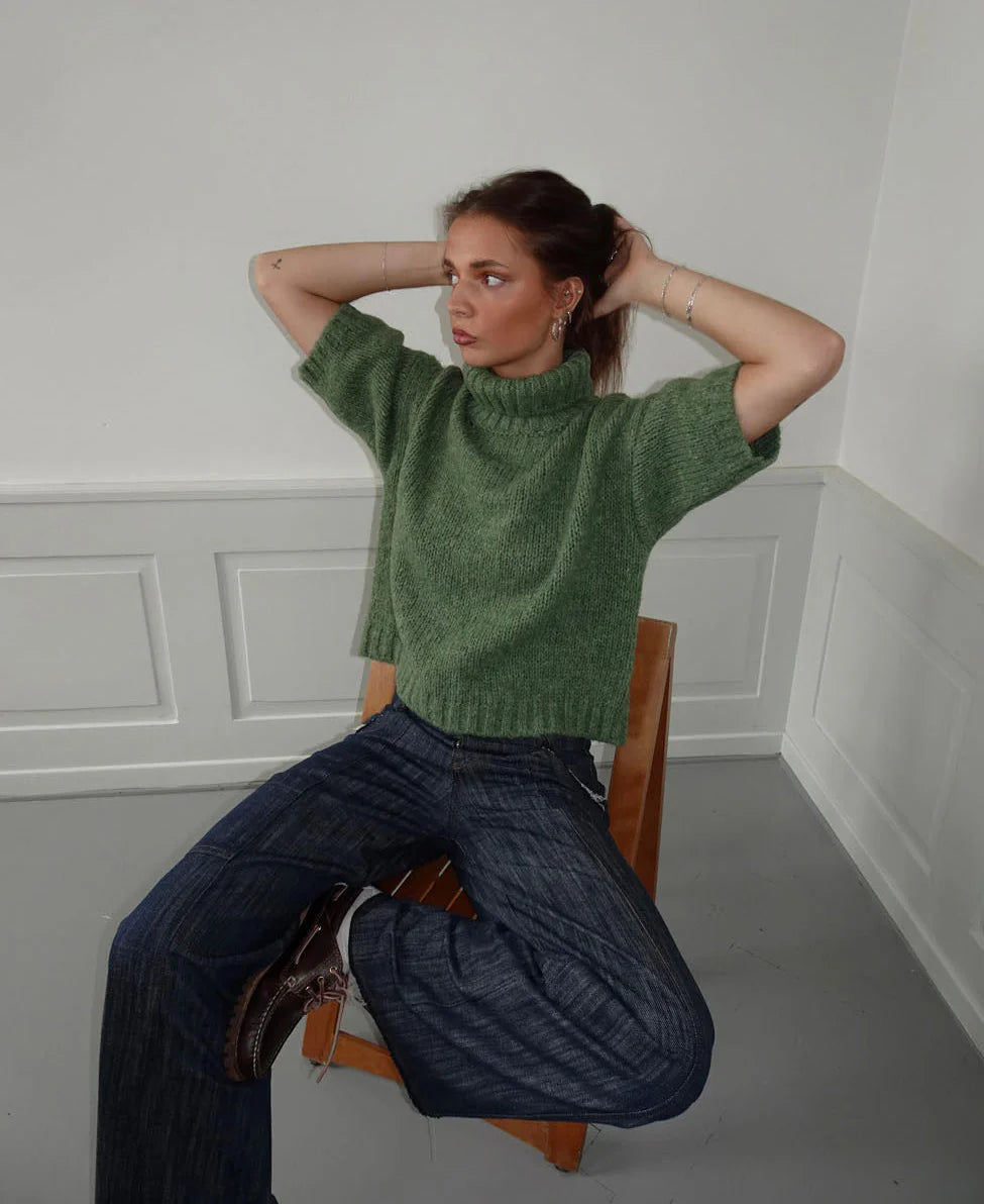ELODIE KNIT PONCHO