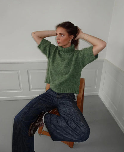 ELODIE KNIT PONCHO