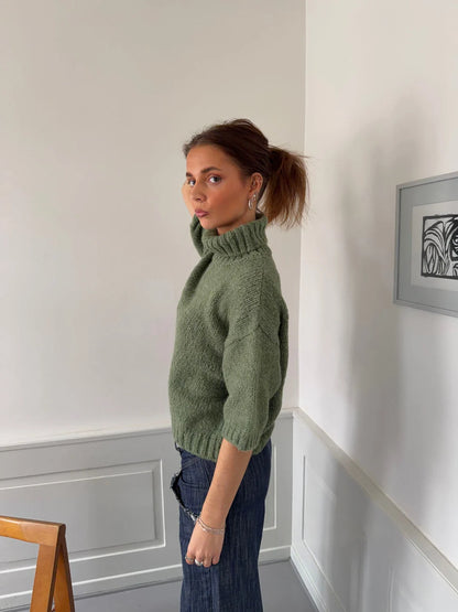 ELODIE KNIT PONCHO