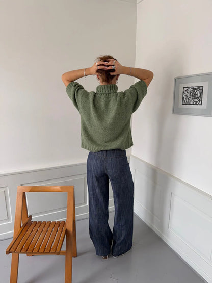 ELODIE KNIT PONCHO