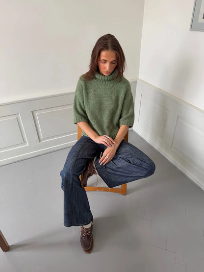ELODIE KNIT PONCHO