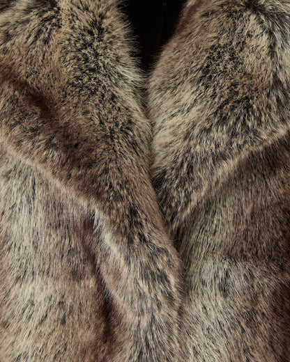 MILAN FAUX FUR COAT