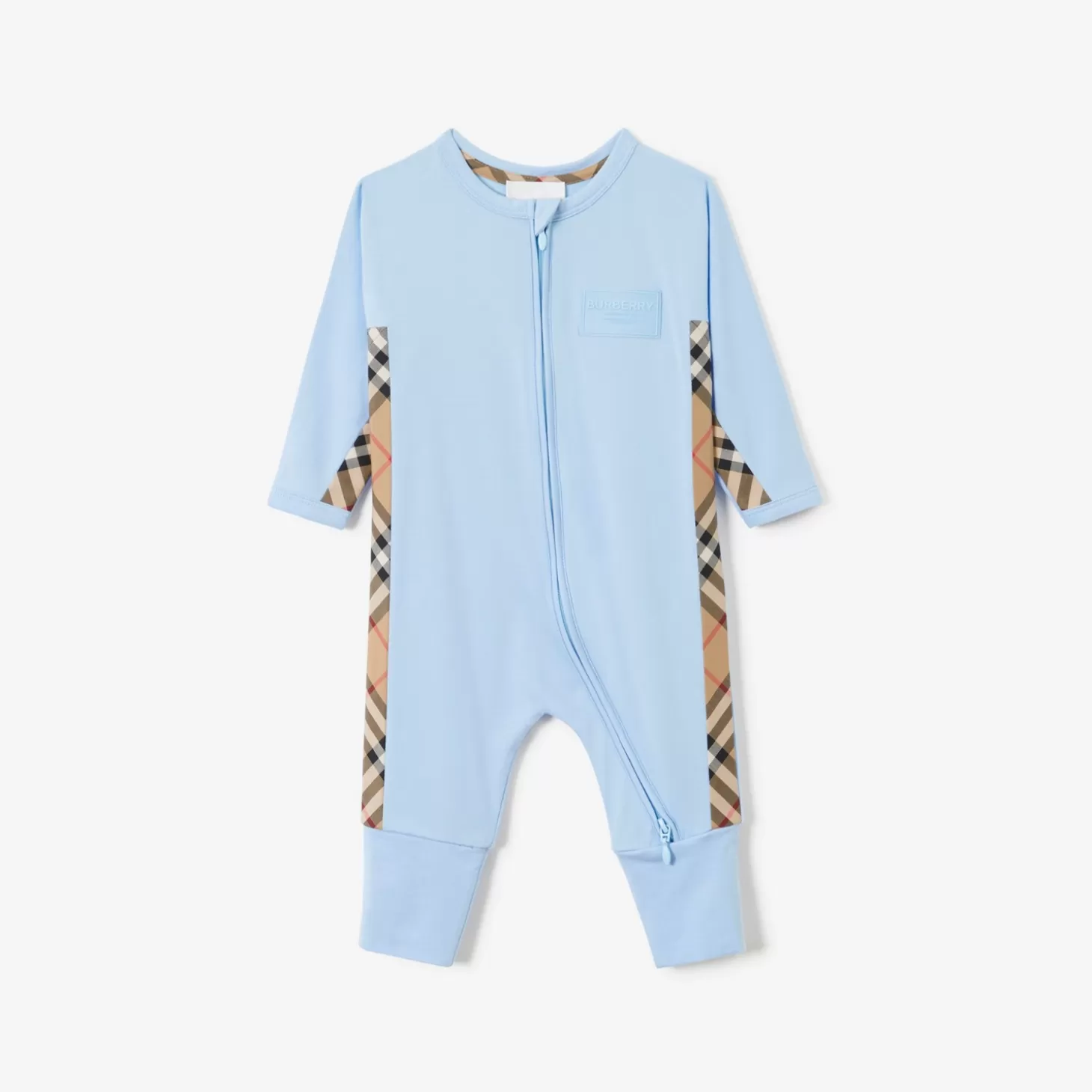 Burberry Babypresentset i tre delar av bomullsblandning*Barn Bebispresenter | Växer och presentset