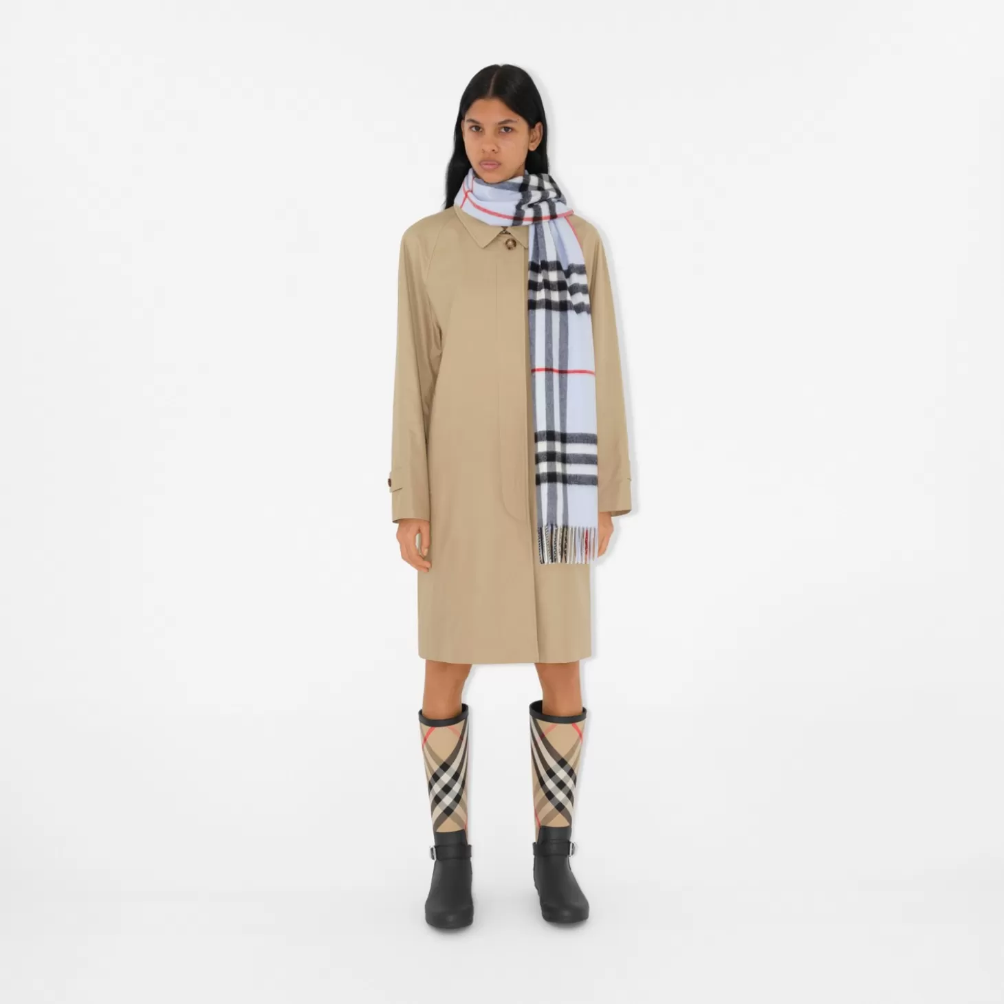 Burberry Check Cashmere Scarf*Kvinnor Personliga presenter