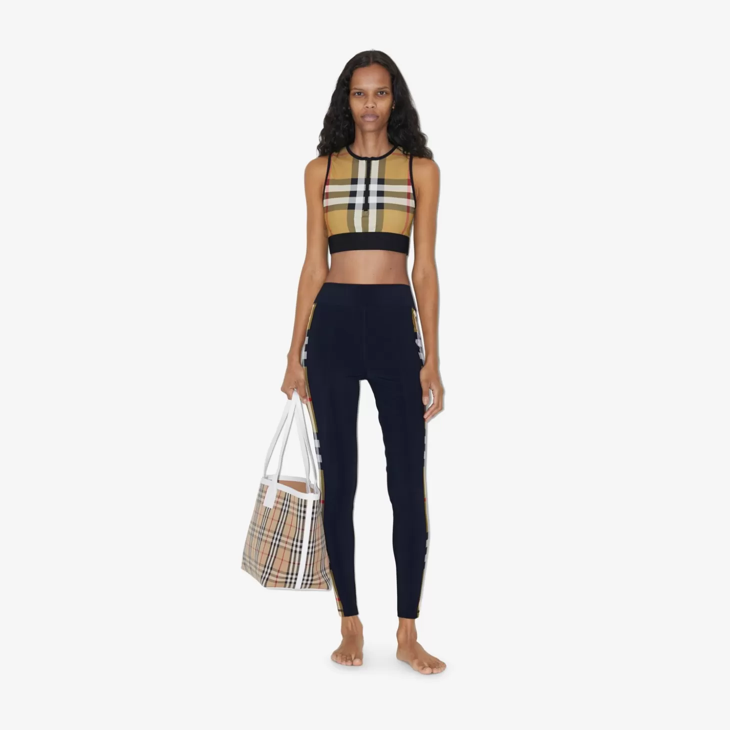 Burberry Check BH Top*Kvinnor Activewear