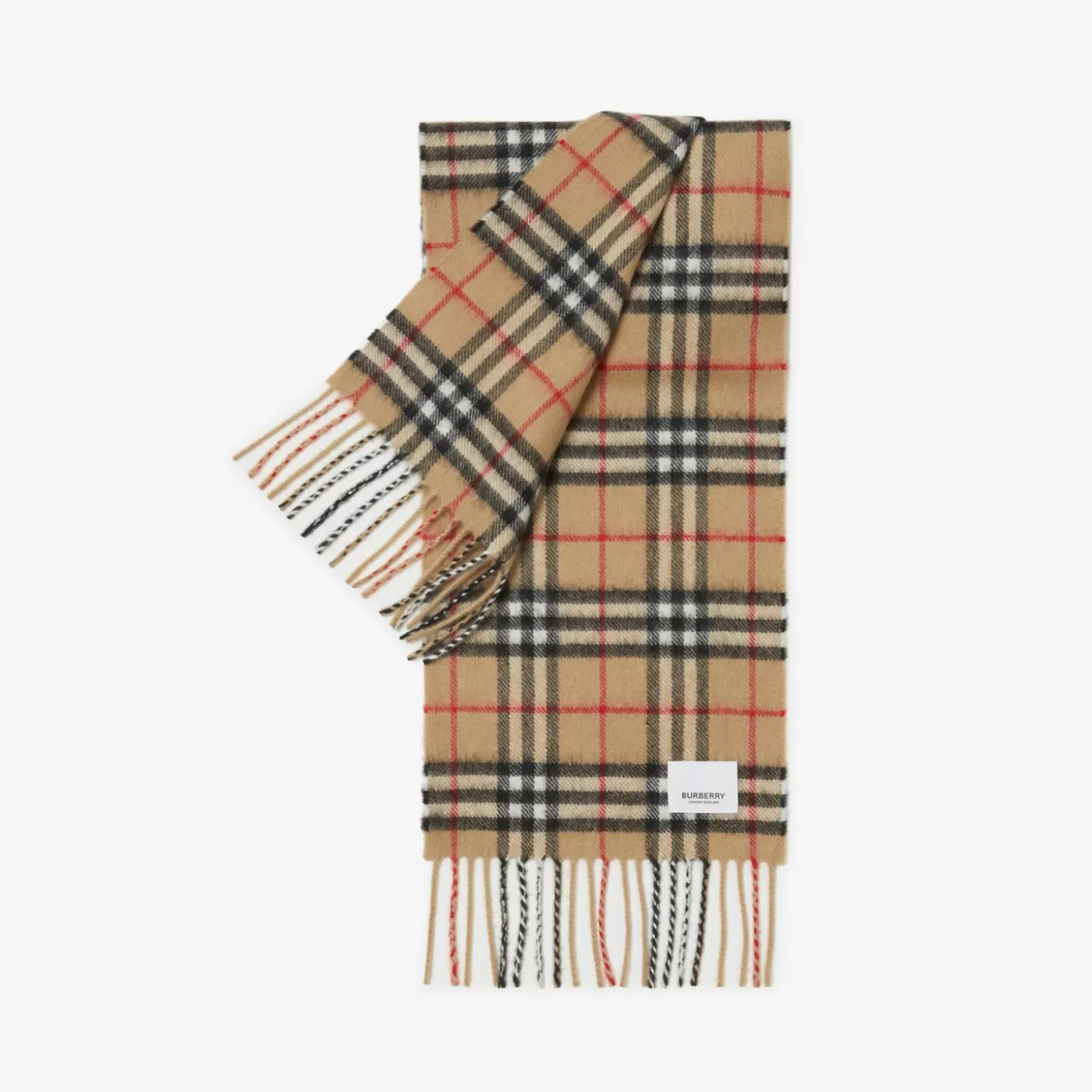 Burberry Check Cashmere Scarf*Barn Badkläder | Scarves