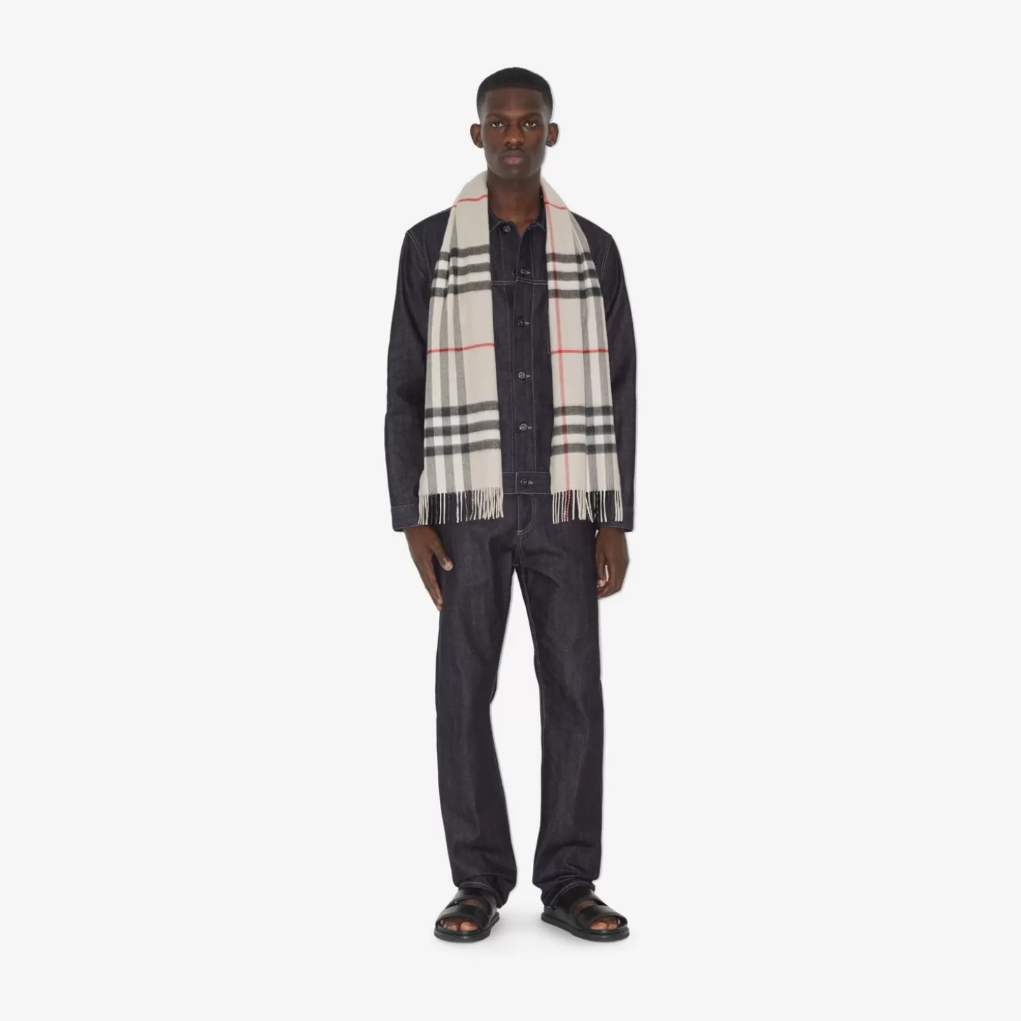 Burberry Check Cashmere Scarf*Män/Kvinnor Personliga presenter | Personliga presenter