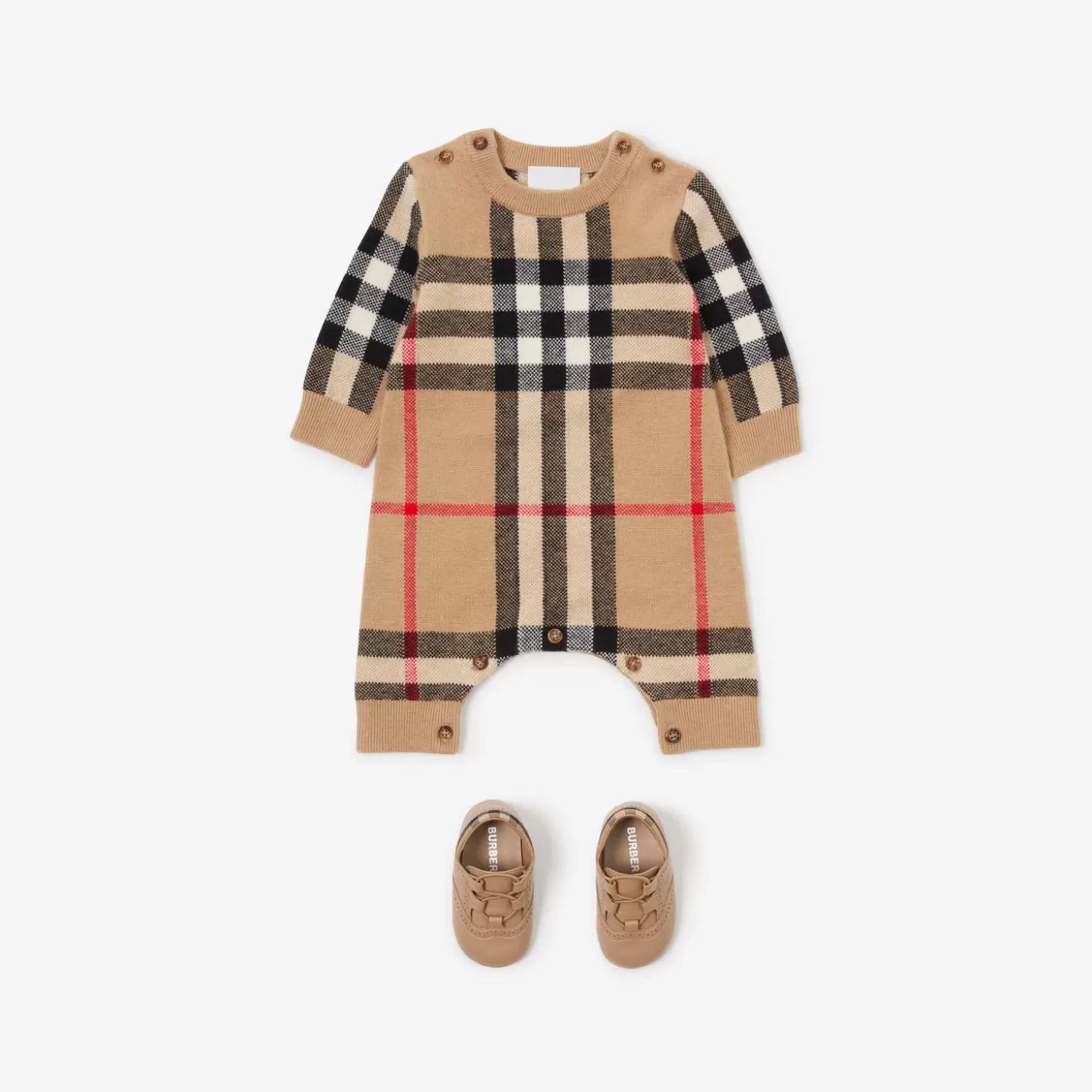 Burberry Check Ull Cashmere Jumpsuit*Barn Bebispresenter | Växer och presentset