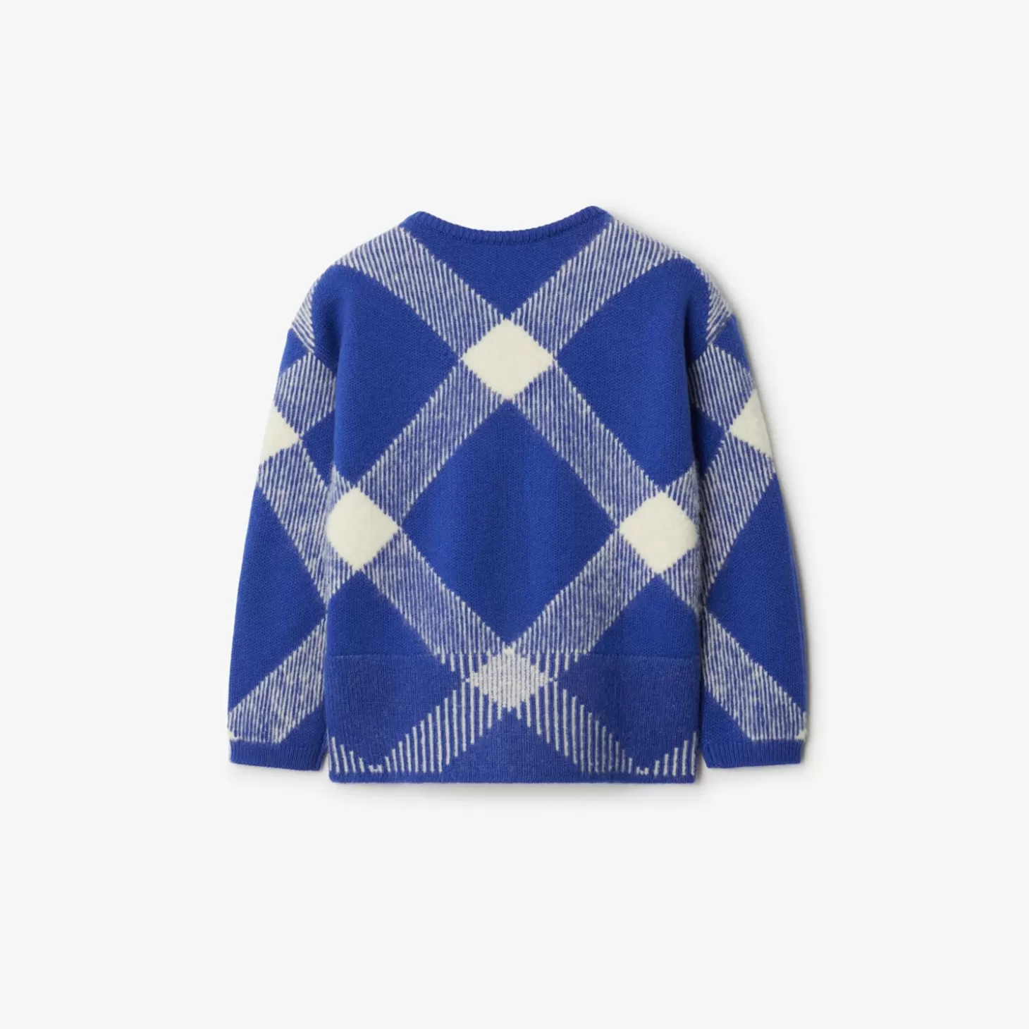 Burberry Check Wool Blend Cardigan*Barn Badkläder | Stickat och koftor