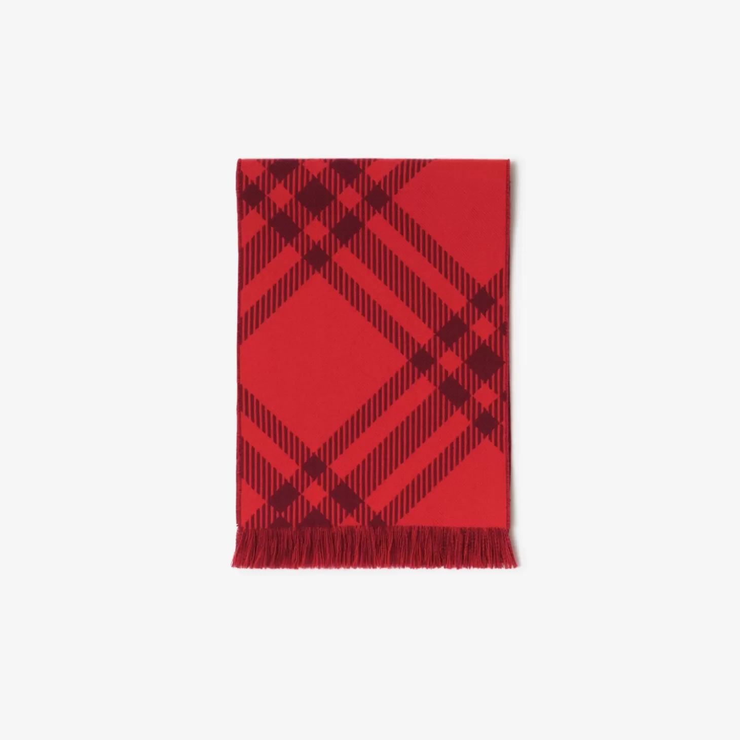 Burberry Check Wool Scarf*Barn Badkläder | Scarves