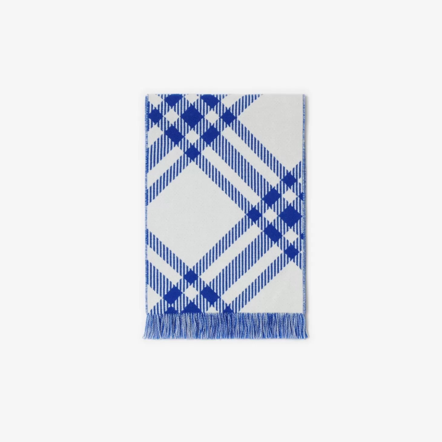 Burberry Check Wool Scarf*Barn Badkläder | Scarves