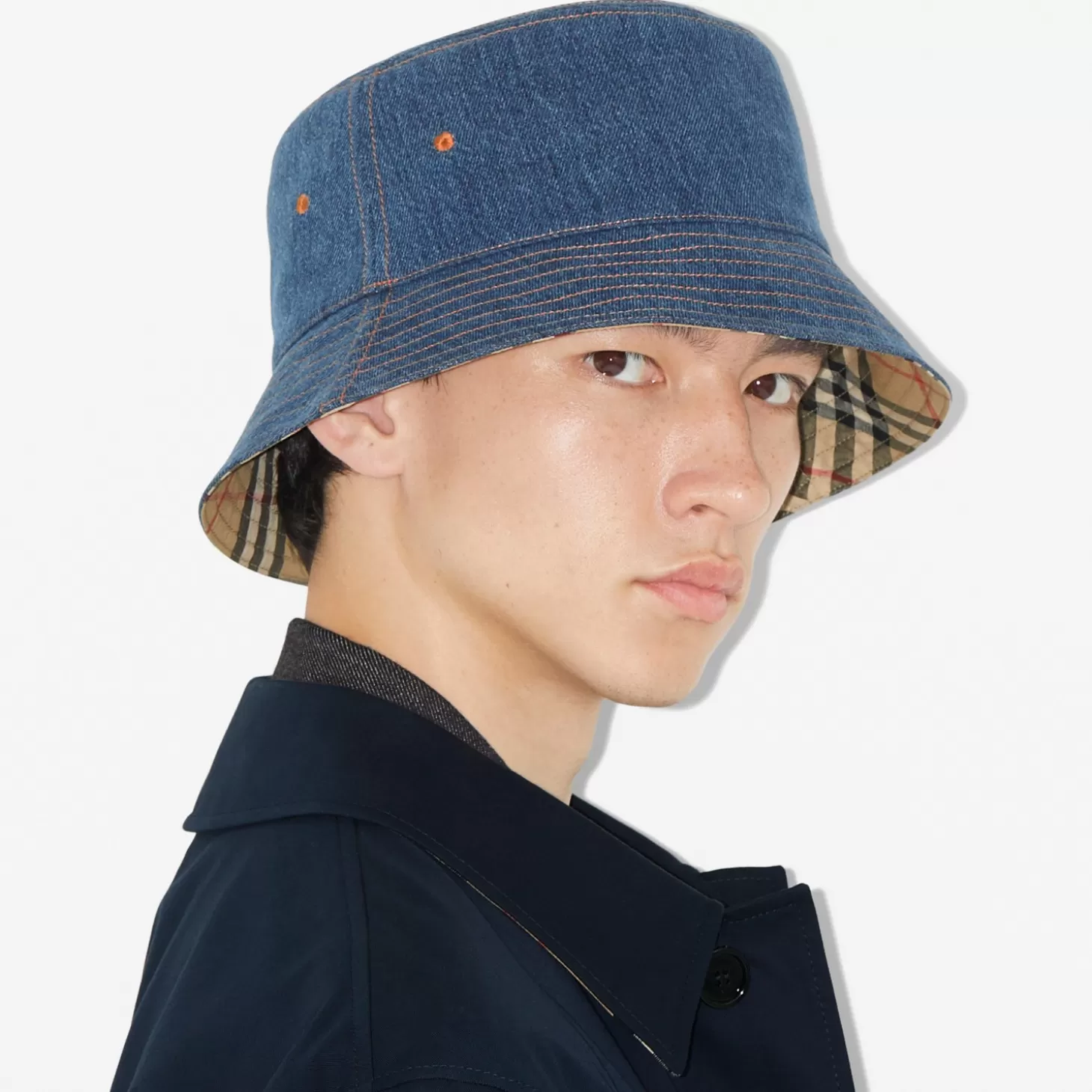 Burberry Denim Bucket Hat*Män/Kvinnor Hattar och handskar | Denim